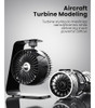 Ventilador De Escritorio Usb De Metal Koonie, Circulador De 2