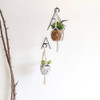 2 Mini Macramê Hanger - Mini Suporte De Planta 0