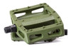 Pedales Animal Bmx Rat Trap ¡linea Pro! Verde Militar 0
