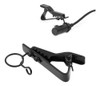 Presilha Clip Jacaré Metal Para Microfone De Lapela (02 Pçs) 2