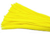 10 Limpia Pipas Hilos De Chenille Color Amarillo 0