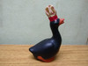 Pato Cocinero De Ceramica Con Gorro De Tela Lindo Adorno 3