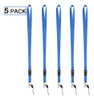 Llaveros Correa De Cuello Lanyard Traba Desmontable 5u Azul 1