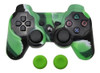 Funda Protector Silicona Joystick Play 3 Ps3 + 2 Análogos 2