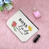 Boss Lady Gift For Women Makeup Bag Regalo De Cumpleaños Div 1