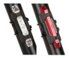Kit Combo Luz Led Recargable Usb Blanca + Luz Led  Roja Rpm 2