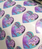 Stickers Personalizados 7x7cm Laqueados X 100uni 5