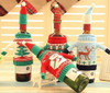 Fashionclubs Navidad Botella De Vino Feo Sueter Cubre Set C 1