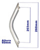 Kit 2 Alça De Inox Para Banheira Hidromassagem/ofuro Spa 2