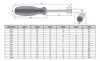 Utoolmart Destornillador De Tuercas De 13 Mm Punta No Mag... 4