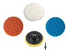 Kit 2 Pads De Pulido 6 Pulgadas (spta) + Cordero + Backing 0