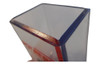 Pluviómetro Plastico Transparente Rectangular Agro C Soporte 4