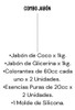 Kit Completo Para Jabones + Molde Silicona Huellas De Perro 5