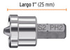 Set 5 Adaptador Punta Ph2 Atornillador Durlock Truper 12717 2