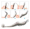 Anzuelos Caster Offset Lastrado Cabeza Plomada 7gr 3/0 X 3u 1