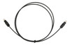 Cable Fibra Optica Negro 1