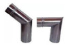 Codo Chapa Galvanizado Recto 12 Cm 1