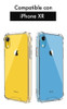 Funda Esquina Reforzada Compatible iPhone XR Transparente 4
