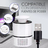 Lampara Luz Mata Moscas Y Mosquitos Electrico Insectocutor 6