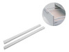 Ollero Simple Para Cajón 450mm Eurohard Blanco 0