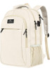 Matein Mochila Notebook Antirrobo Delgada Puerto Usb Beige 0