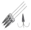 Kit 5 Chumbada Garateia Para Pesca De Praia 100gr / 120gr 0