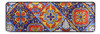 Blueangle Alfombra De Ceramica Mexicana Con Patron De Baldos 0
