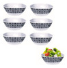 6 Saladeiras Quadrada Tigela Bowl 1l Melamina Portuguesa 0 6 Saladeiras Quadrada Tigela Bowl 1l Melamina Portuguesa 0