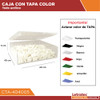 Caja Acril Con Tapa, Vitrina/contenedor Cta-404005 1