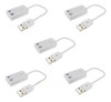 5 X Usb 2.0 Externo 7.1channel Virtual 3d Tarjeta Adaptador 1