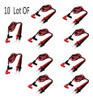 10 Pares De Recambio Universal Prueba Sonda Cable Plomo Para 1
