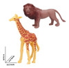 Juego De Safari De 12 Piezas Con Elefante Y León Para Niños 5