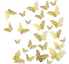 Pegatinas De Decoracion De Pared De Mariposa 3d 2 Estilos 0