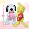 Peanuts For Pets Dog Toys Snoopy 2pc Plush Squeakers| 6? Sno 3