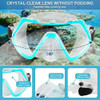 Zeeporte Mask Fin Snorkel Set Con Equipo De Snorkel Para Adu 1