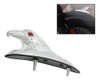 Ornamento De Cabeça De Águia De Motocicleta Cromada 6