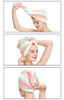 Aurotrends Microfiber Hair Turban Wrap 2 Pack, Quick Dry Hai 2