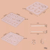 Molde De Resina De Silicone Para Brincos De Epóxi 5