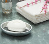 Dwellza Jabonera Decorativa Gris Plata (5.5 X 4 X 1) 1