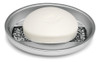Dwellza Jabonera Decorativa Gris Plata (5.5 X 4 X 1) 3