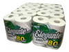 Papel Higienico Elegante 80mt Hoja Simple (pack 4rollosx 10) 0