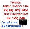 Mini Rele 12v Relay Simple Inversor 250v 5a 2