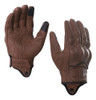Harssidanzar Guantes De Cuero Para Motocicleta, Guantes De M 0