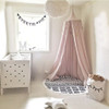 Cama Con Dosel De Color Rosa Mosquitera Con Mosquitero Ropa 0