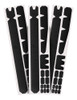 Kit Protector Bici - Antiraya Simil Carbono X10 4