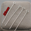 1000 Peças Alfinete Contra Pino 22mm- Níquel- Bijuterias 1