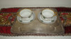 Duo Taza De Te Alemana Mobendorf Antigua Finisima Mirala 7
