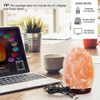 Pursalt Usb Himalayan Salt Lamp Night Light Con Control Remo 3