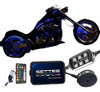 Juego De Luces De Rueda De Motor Led Motorcycle Accent Para 0