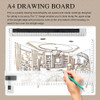 Plataforma Cartográfica Da Prancheta Da Imagem A4 Com G Liso 5